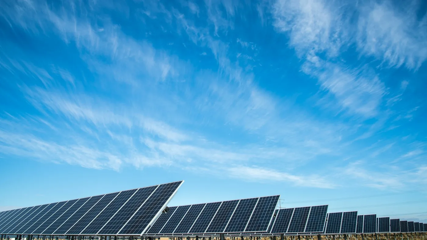 Residential solar panel installation